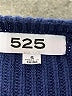 525 America 100% Cotton Solid Blue Pullover Sweater Size S - photo 7