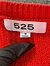 525 America 100% Cotton Solid Red Pullover Sweater Size S - photo 6