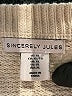 Sincerely Jules Tan Pullover Sweater Size XL - photo 7