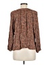 Final Touch Brown Long Sleeve Blouse Size M - photo 2