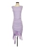 Unbranded Purple Cocktail Dress Size S (estimated) - photo 1