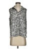 Cloth & Stone Gray Sleeveless Blouse Size S - photo 1
