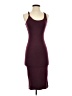 Popular Basics Solid Burgundy Cocktail Dress Size S - photo 1