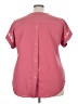 Unbranded 100% Polyester Pink Short Sleeve Top Size 4X (estimated) - photo 2