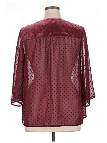 Style&Co 3/4 Sleeve Blouse (view 2)
