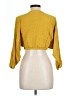 Audrey 3+1 Yellow 3/4 Sleeve Blouse Size M (estimated) - photo 2
