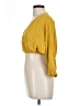 Audrey 3+1 Yellow 3/4 Sleeve Blouse Size M (estimated) - photo 5