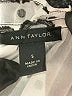 Ann Taylor 100% Polyester Ivory Short Sleeve Blouse Size S - photo 7