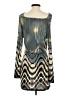Unbranded Graphic Gold Casual Dress Size XS (estimated) - photo 2