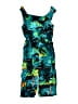 Unbranded Tropical Green Teal Romper Size XS (youth) - photo 1