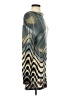 Unbranded Graphic Gold Casual Dress Size XS (estimated) - photo 4