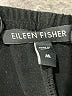 Eileen Fisher Solid Black Casual Pants Size M - photo 4