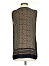 Ann Taylor LOFT 100% Polyester Blue Sleeveless Blouse Size S - photo 2