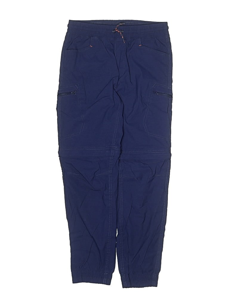 Pre-owned Eddie Bauer Kids' Cargo Pants In Blue