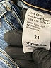 Vigoss Blue Denim Shorts Size 24 waist - photo 4