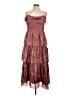Lulus 100% Polyester Brown Cocktail Dress Size L - photo 1