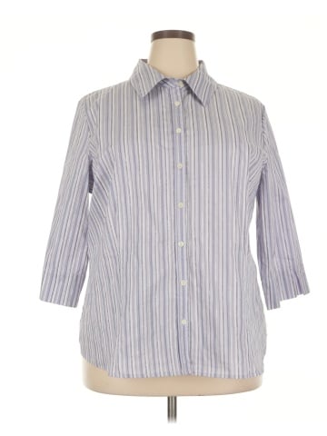 Apt. 9 3/4 Sleeve Button-Down Shirt (view 1)