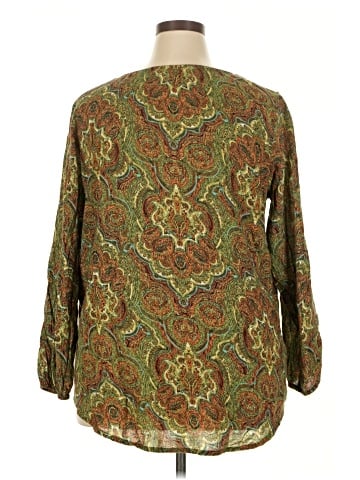 Ruff Hewn 3/4 Sleeve Blouse (view 2)