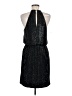 Parker 100% Polyester Stars Black Cocktail Dress Size 8 - photo 2