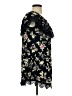 Alya 100% Rayon Floral Black Casual Dress Size S - photo 4