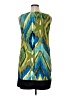 Alyx Graphic Teal Cocktail Dress Size 16 - photo 2