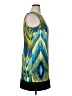 Alyx Graphic Teal Cocktail Dress Size 16 - photo 4