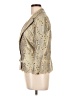 Carlisle 100% Silk Metallic Gold Silk Blazer Size 10 - photo 5