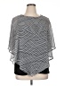 Robert Louis 100% Polyester Silver Poncho Size XL - photo 1