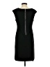 Chico's Houndstooth Black Casual Dress Size Sm (0.5) - photo 2
