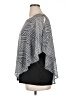 Robert Louis 100% Polyester Silver Poncho Size XL - photo 5
