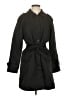 Ellen Tracy 100% Polyester Black Trenchcoat Size S - photo 1