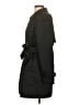 Ellen Tracy 100% Polyester Black Trenchcoat Size S - photo 5
