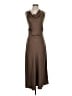 Bebe 100% Polyester Brown Casual Dress Size S - photo 1