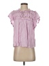 Dear John 100% Modal Pink Short Sleeve Blouse Size S - photo 1