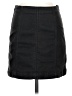 Free People Solid Black Denim Skirt Size 4 - photo 1
