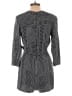 Topshop Chevron-herringbone Gray Romper Size 6 - photo 2