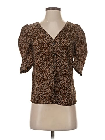 Saks Fifth Avenue Short Sleeve Blouse (view 1)