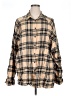 ASOS Design 100% Cotton Plaid Tan Jacket Size 16 - photo 1