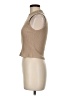 Blue Rain Tan Sleeveless Top Size M - photo 5