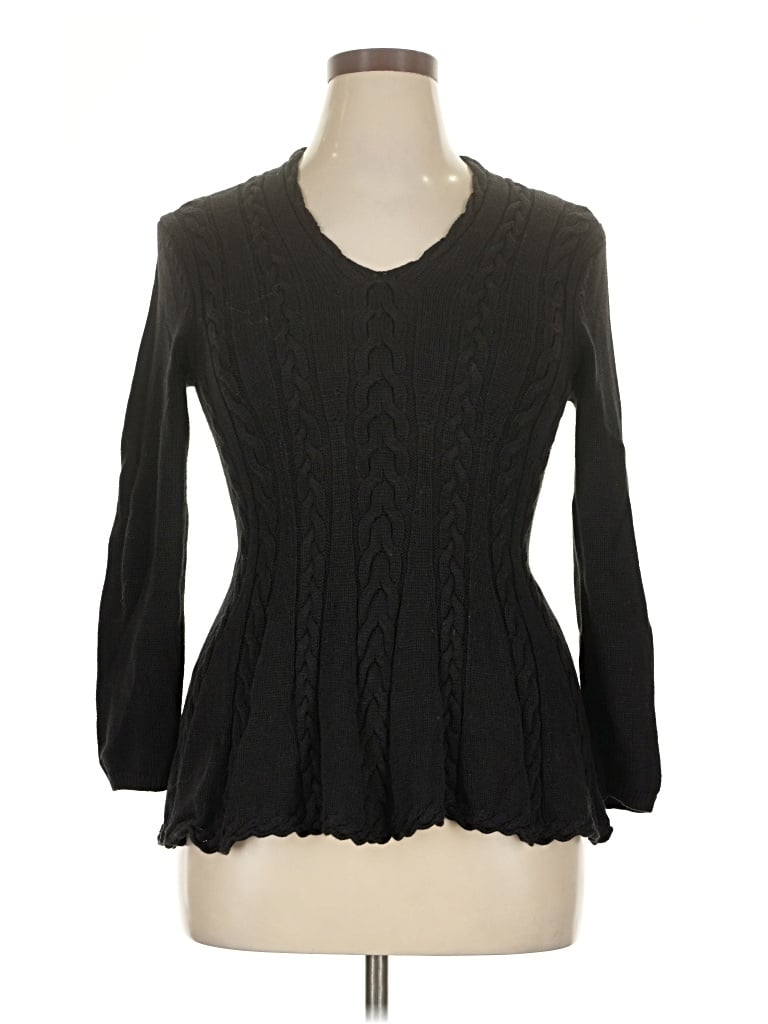 Pre-owned Cupio Pullover Sweater In Black
