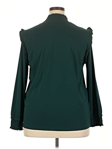 Ann Taylor Factory Long Sleeve Blouse (view 2)