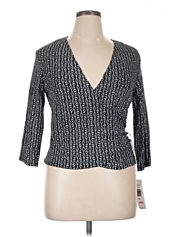 Blu Sage 3/4 Sleeve Top (view 1)