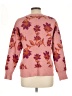 Time and Tru Floral Pink Pullover Sweater Size L - photo 2