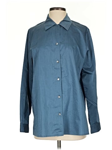 Doncaster Collection Long Sleeve Button-Down Shirt (view 1)