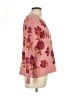 Time and Tru Floral Pink Pullover Sweater Size L - photo 4