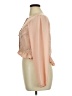 GB 100% Polyester Tan Long Sleeve Blouse Size XL - photo 5