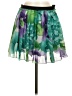 Twenty One 100% Polyester Tropical Green Casual Skirt Size S - photo 1