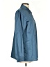 Doncaster Collection Blue Long Sleeve Button-Down Shirt Size 4 - photo 4