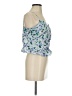 Grade & Gather 100% Polyester Blue Sleeveless Blouse Size S - photo 4