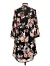 Daniel Rainn Floral Black Casual Dress Size M - photo 2